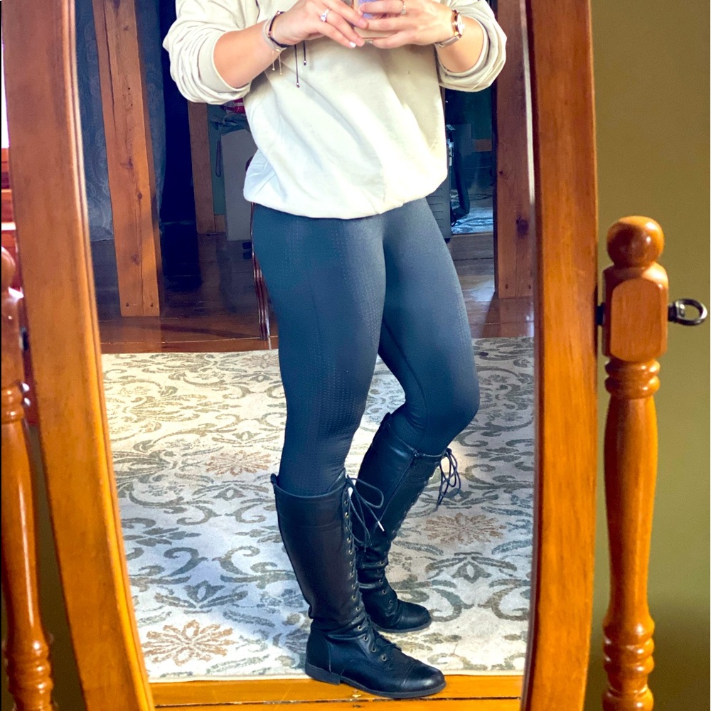 Knee High Combat Boots